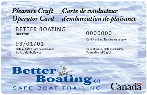 boating license canada